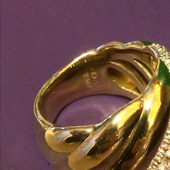 authentic david yurman 18k ring - Picture 4 of 8